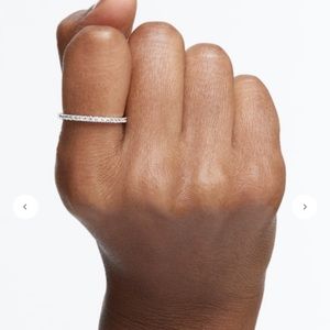 Swarovski eternity / infinity ring size 7